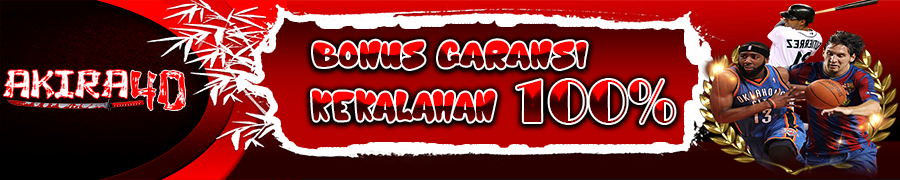 BONUS GARANSI KEKALAHAN 100%