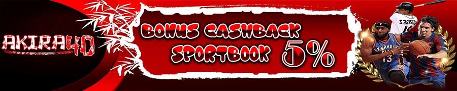 BONUS CASHBACK 5% SPORTBOOK